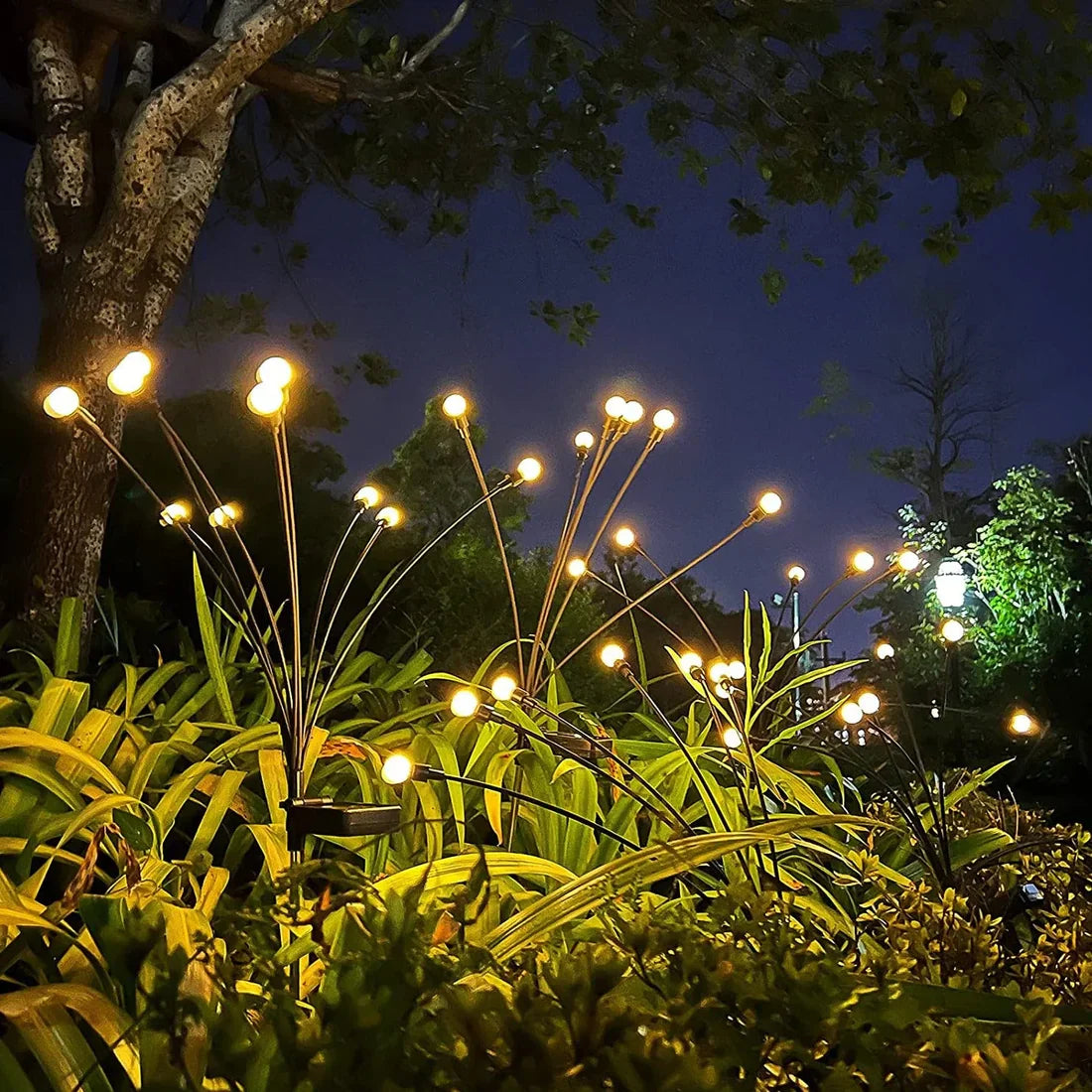 LED-lampor Lucioles Solenergi – Magisk atmosfär för din trädgård