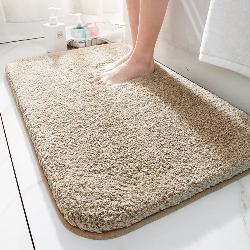 Tapis De Bain Confortable – Épaisseur Luxueuse Et Antidérapant