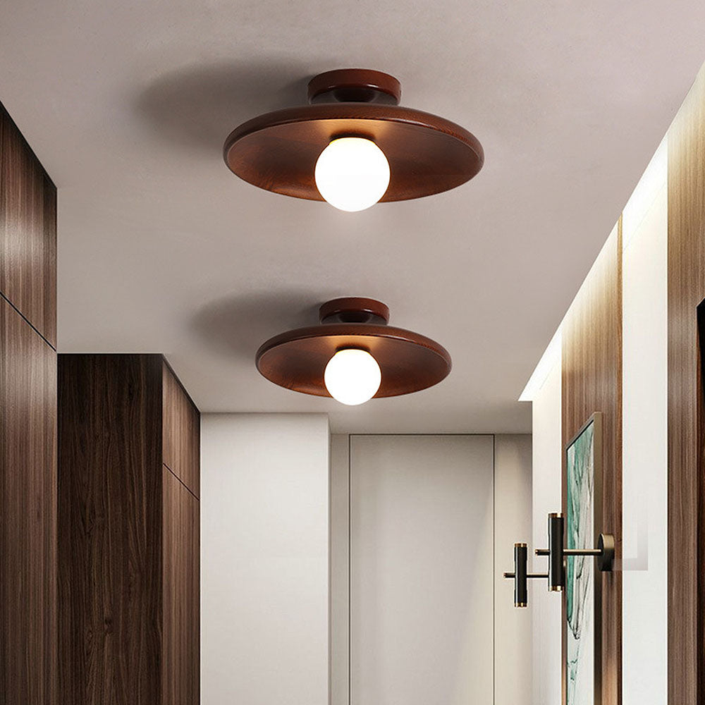 Luminária Redonda – Estilo Sóbrio e Ambiente Refinado