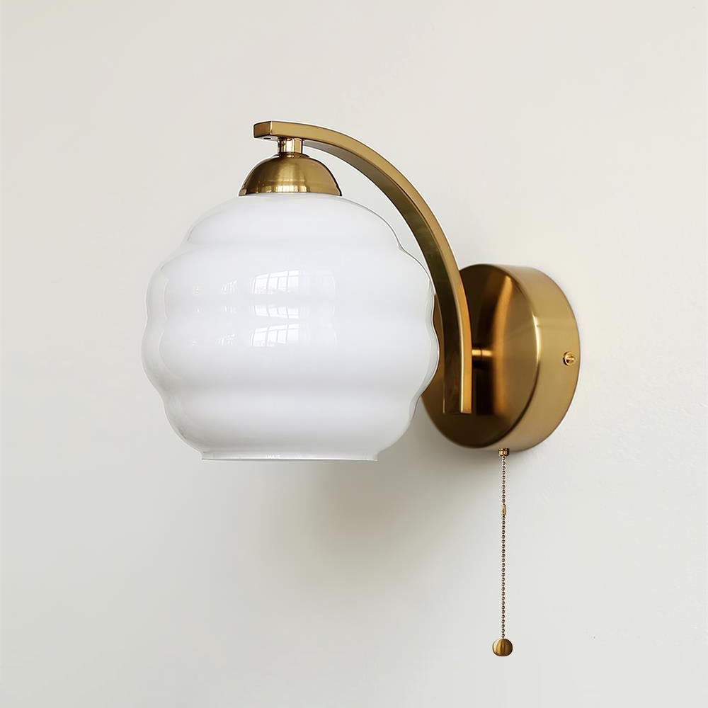 Aplique de Parede Art Déco – Iluminação Refinada e Charme Intemporal