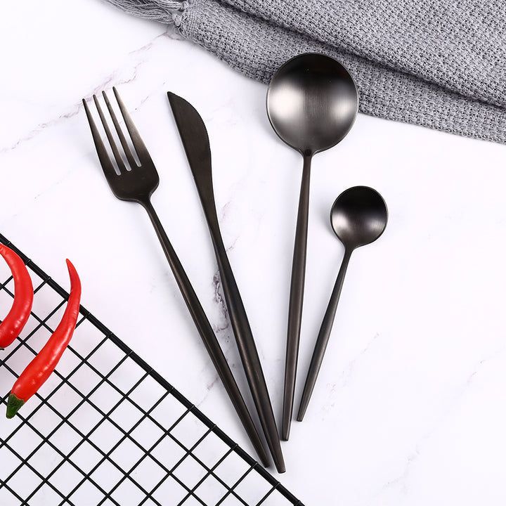 مجموعة أدوات تناول الطعام الفاخرة – لطاولة أنيقة ومميزة
