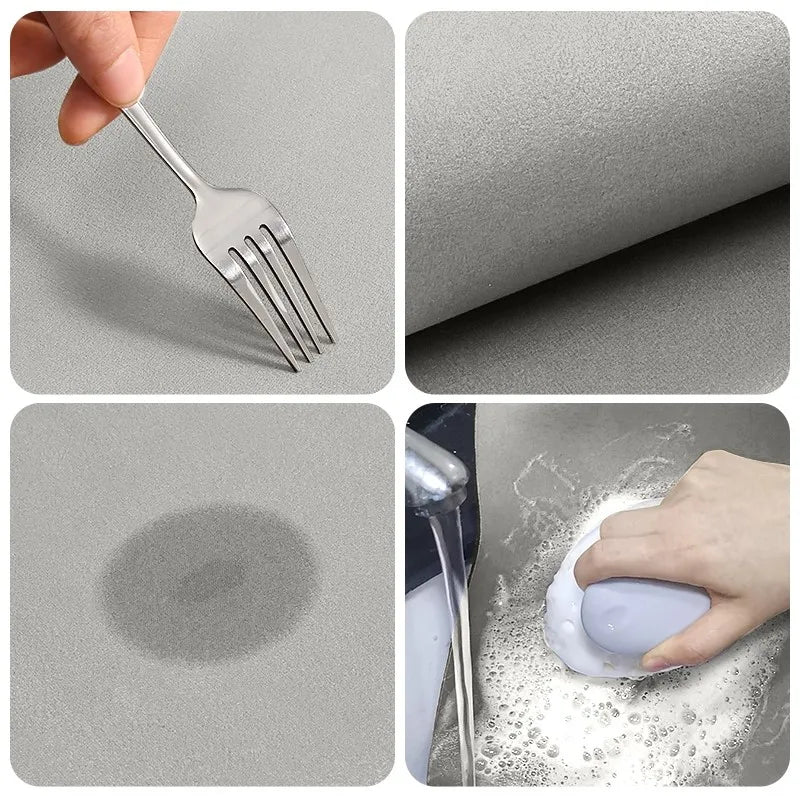 Tapete Antiderrapante – Secagem Rápida e Superfície Ultra Absorvente