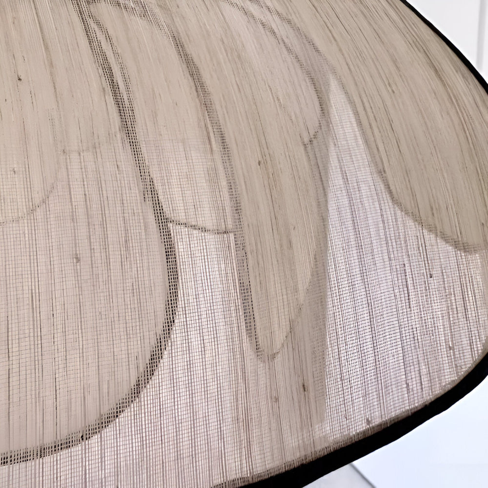 Κομψό φυσικό λυγαριά κρεμαστό φωτιστικό - Φυσική διακόσμηση & αρμονικός φωτισμός