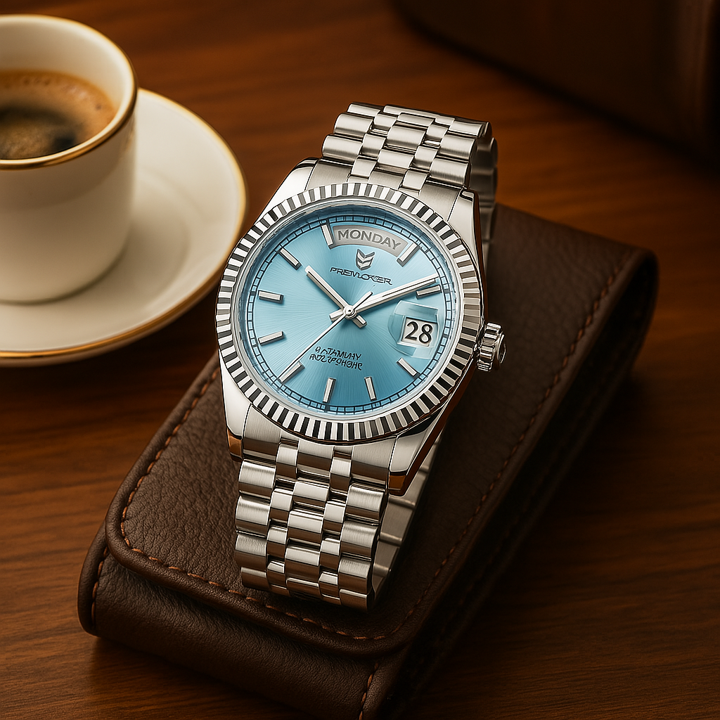 Boris | Elegantný hodinky – Automatický mechanizmus a zobrazenie dátumu