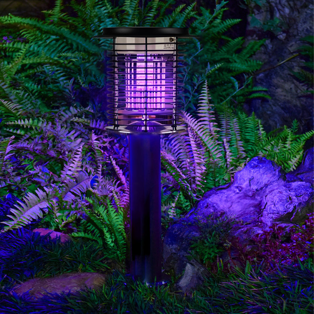 Vanntett Mygglampe – Sol- og USB-opplading
