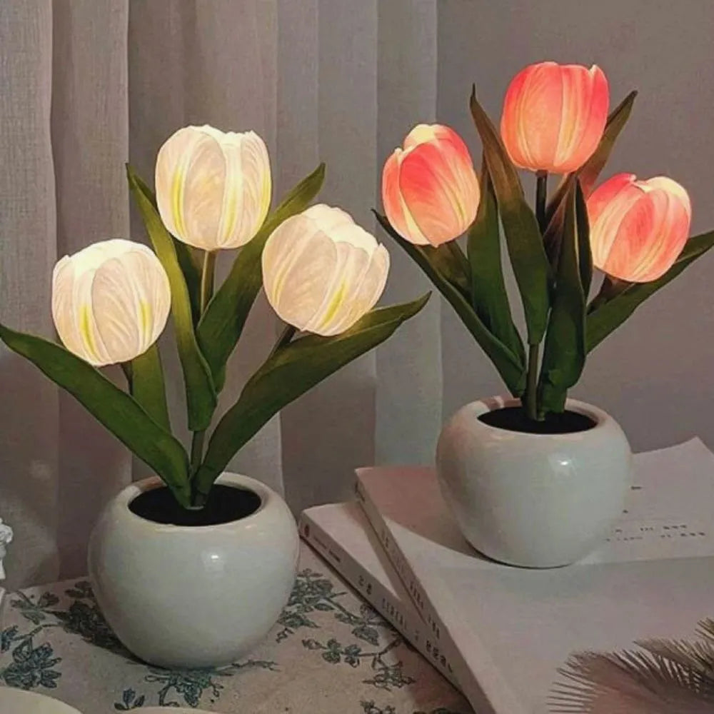 Decoratieve Lamp Tulp – Warme En Verfijnde Sfeer