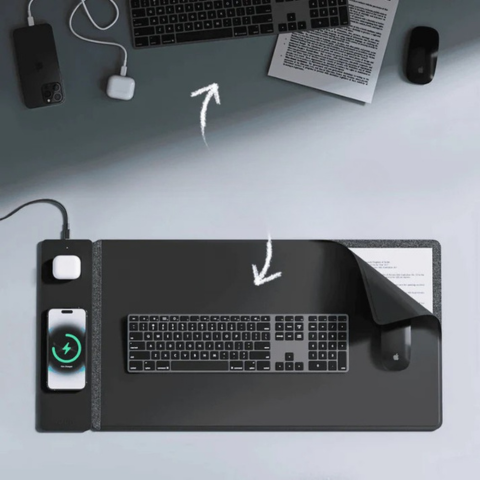 Tapis De Souris De Charge Sans Fil – Confort D’Utilisation Et Multifonction
