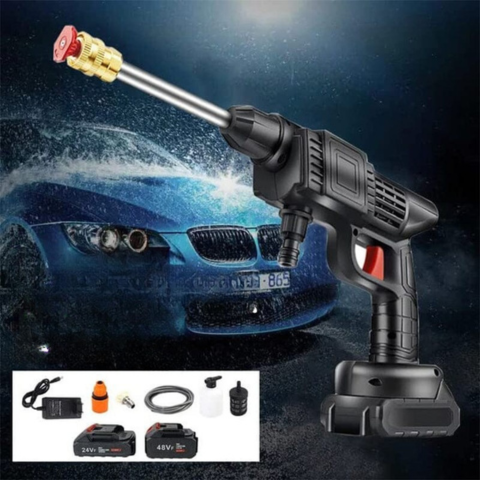 Przenośny spryskiwacz – Łatwe czyszczenie pod wysokim ciśnieniem