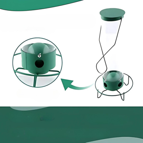 مغذيات الطيور المعلقة - حماية ضد السناجب وتعبئة سهلة