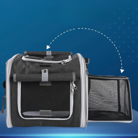 Utvidbar sykkelkurv for dyr – Praktisk og komfortabel