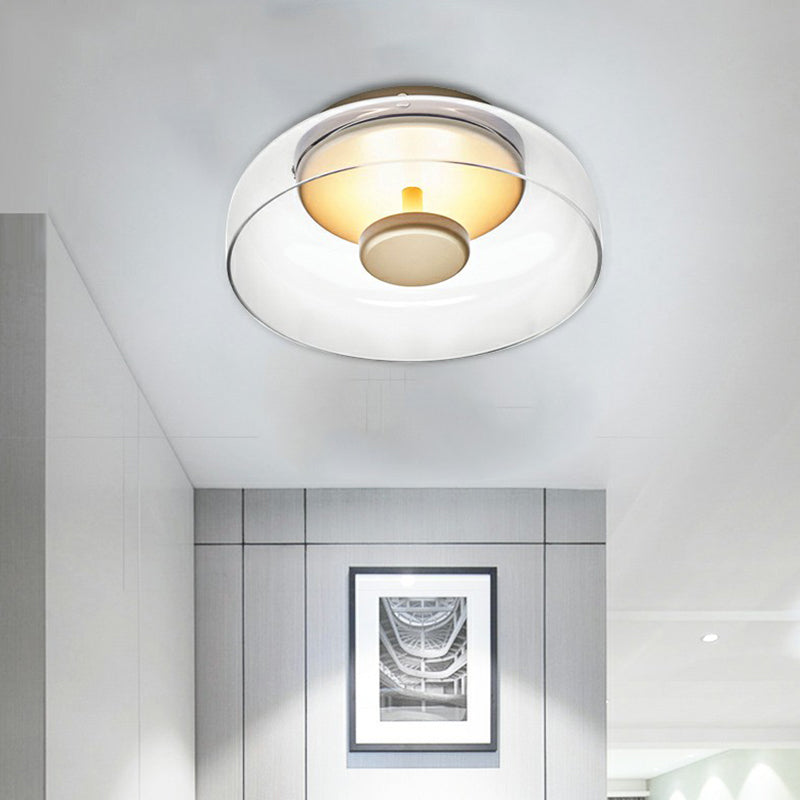 LED Ceiling Light in Glass – Elegant and Modern Lighting