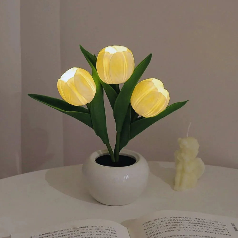 Decoratieve Lamp Tulp – Warme En Verfijnde Sfeer
