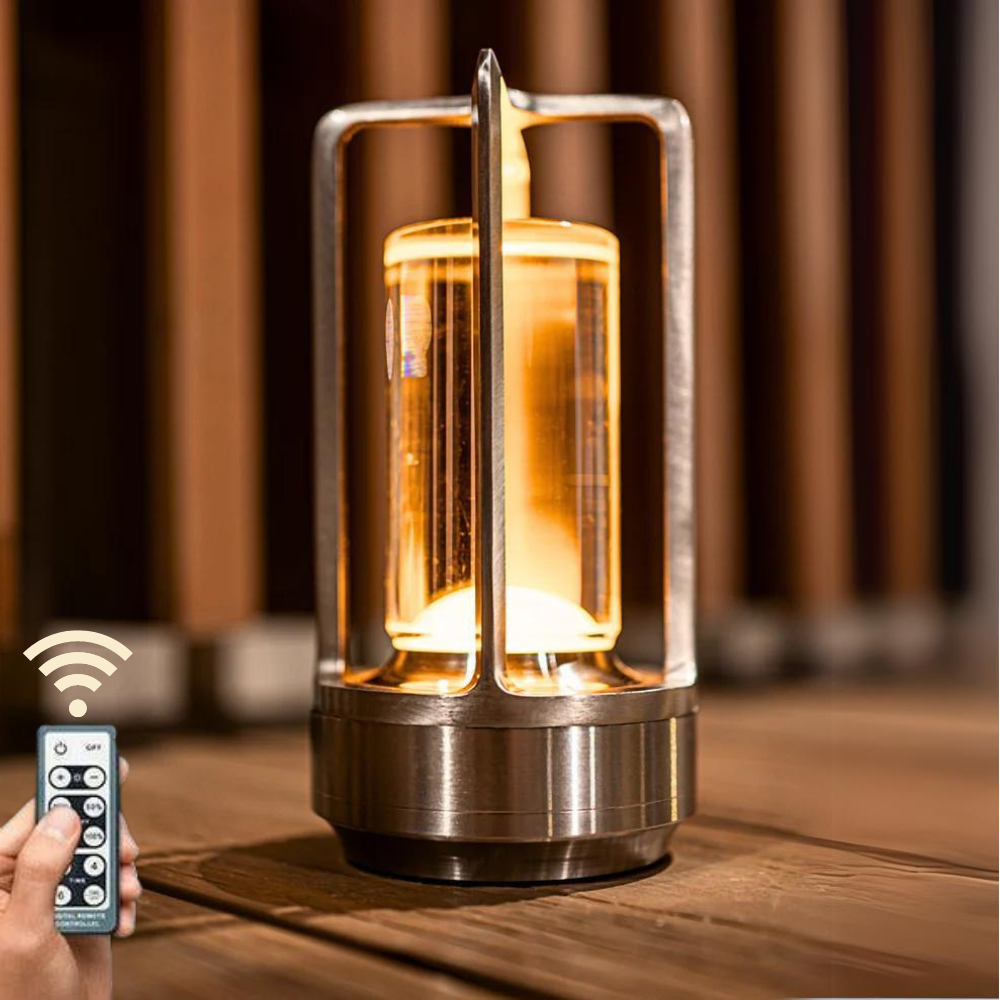 מנורת שולחן נטענת – אור מעומעם וסגנון נצחי