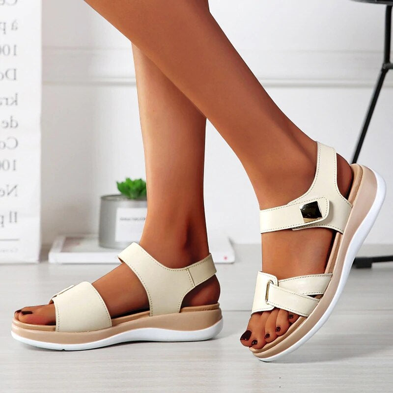 Josiane | Eleganckie Sandały Casual – Nowoczesny i Minimalistyczny Design