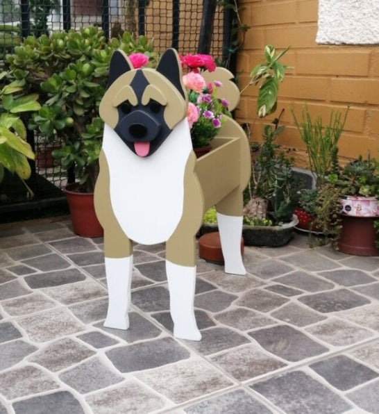 Pot De Fleurs Original — Forme De Chien