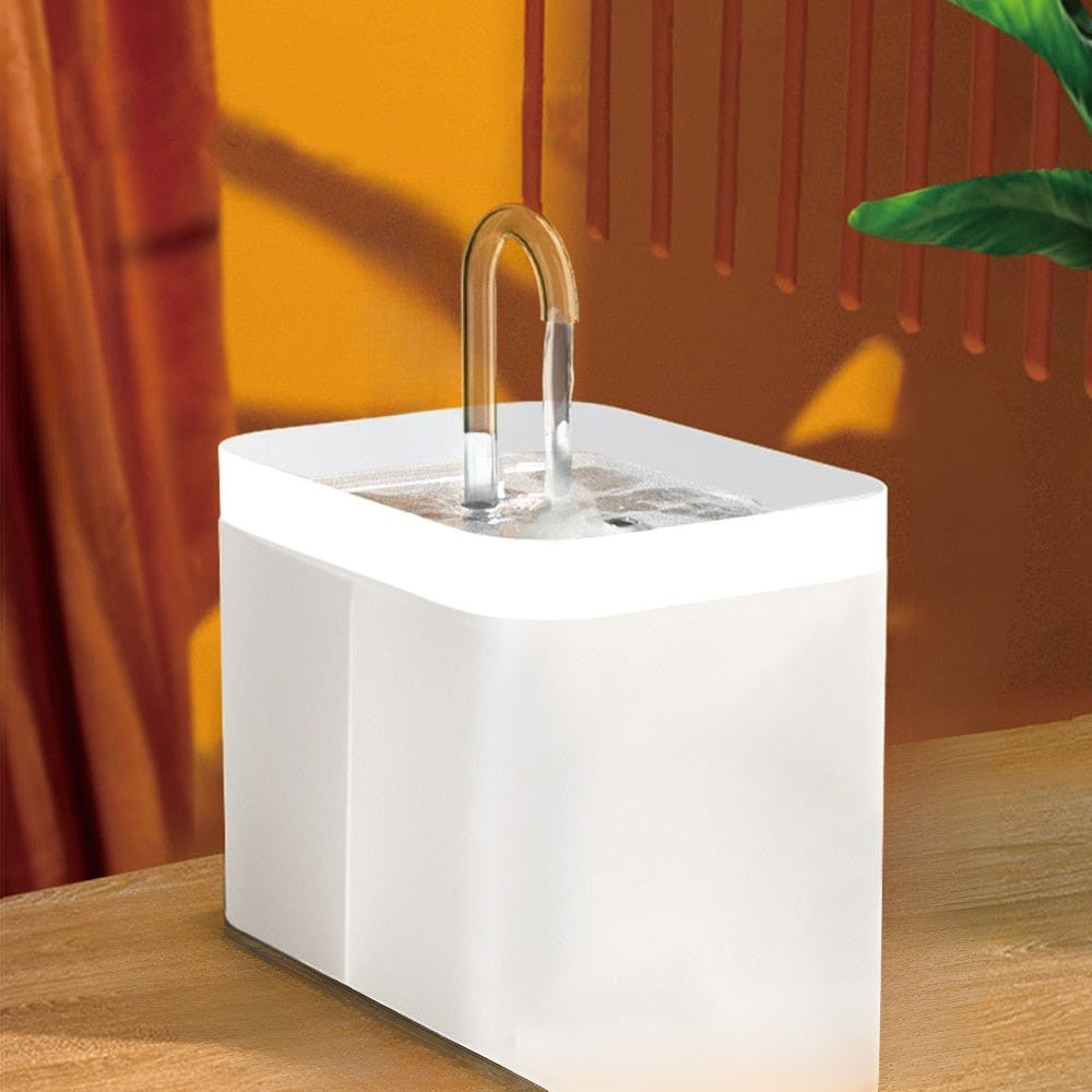 نافورة مياه للحيوانات - تدفق مستمر وترشيح فعال