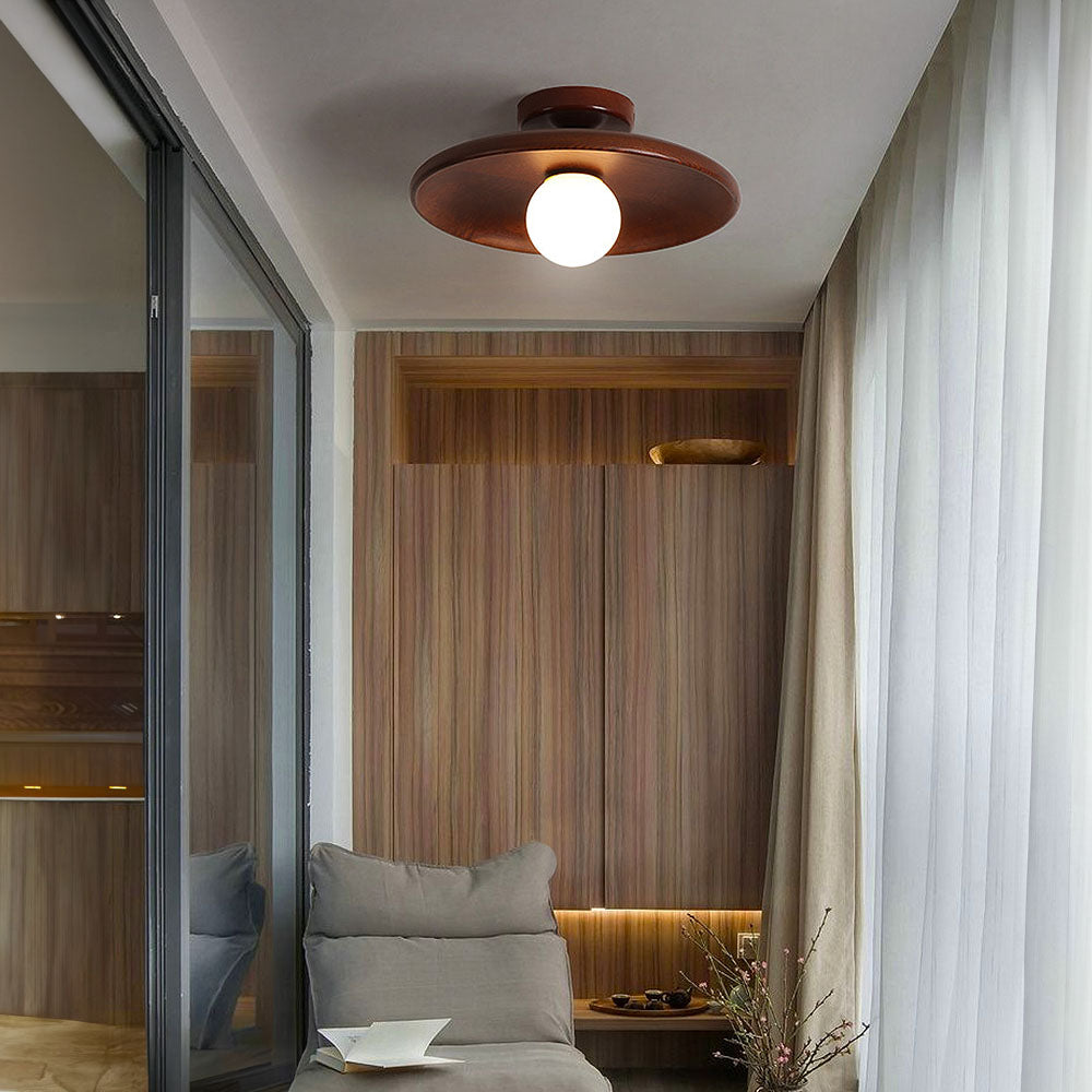 Luminária Redonda – Estilo Sóbrio e Ambiente Refinado