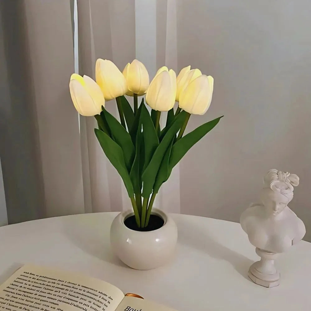 Decoratieve Lamp Tulp – Warme En Verfijnde Sfeer