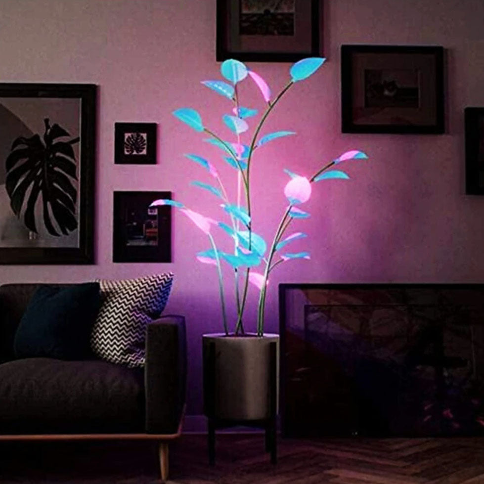 Magická LED lampa v tvare rastliny – Prírodná a čarovná atmosféra 