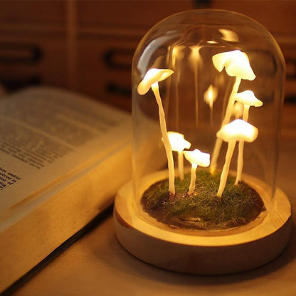 Lampe Champignon Enchantée – Magie Décorative Et Élégance Intemporelle