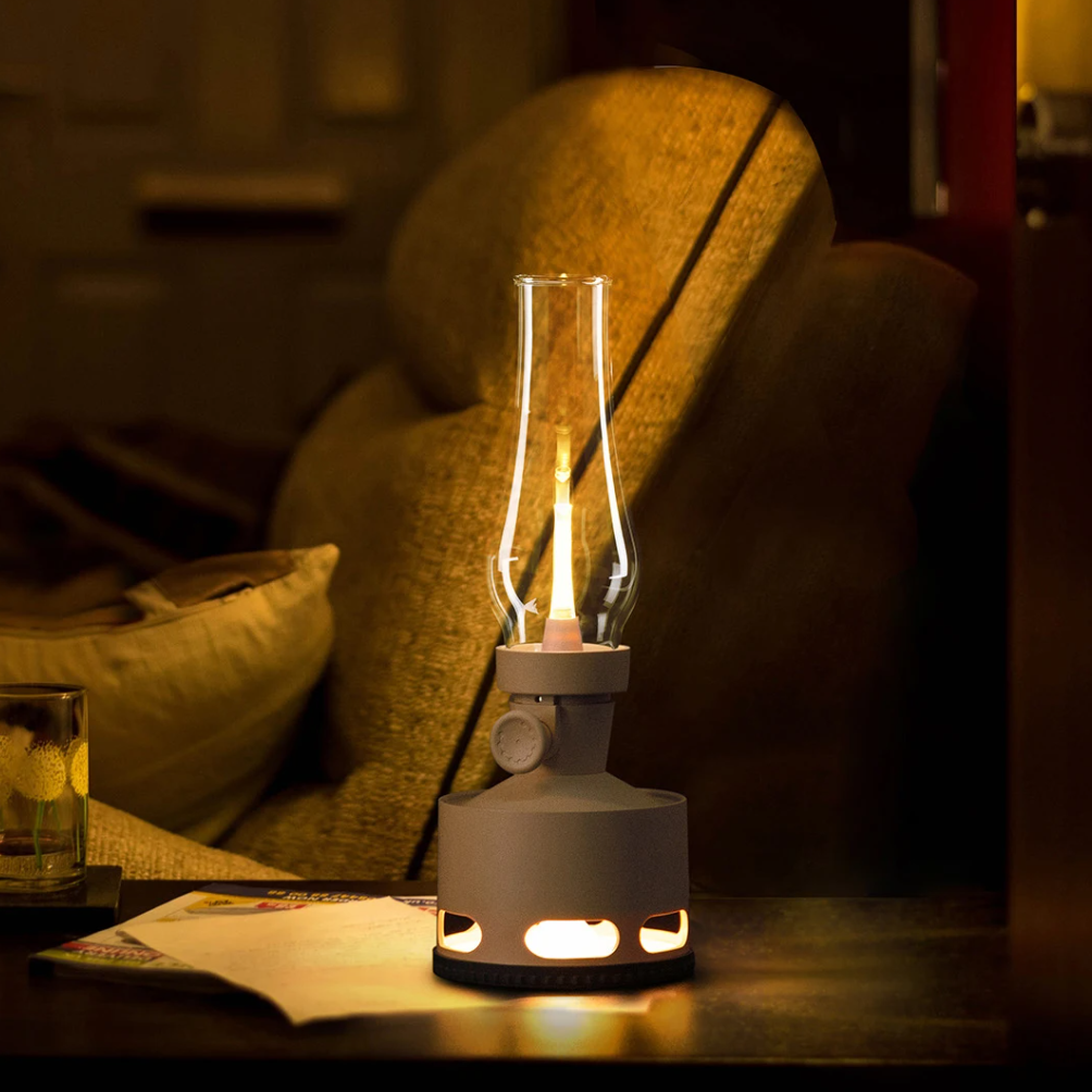 فانوس LED بأسلوب ريترو – إضاءة زخرفية أنيقة 