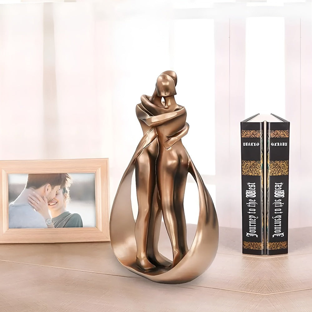 Statua della coppia innamorata - Regalo sentimentale e stile moderno