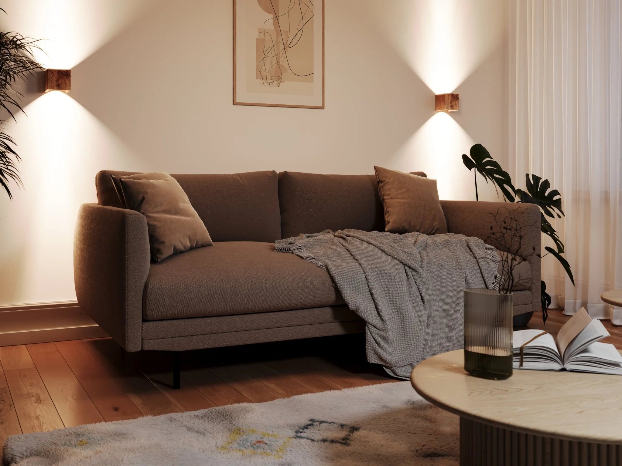 Lampada da Parete Quadrata – Stile Chic e Autentico 