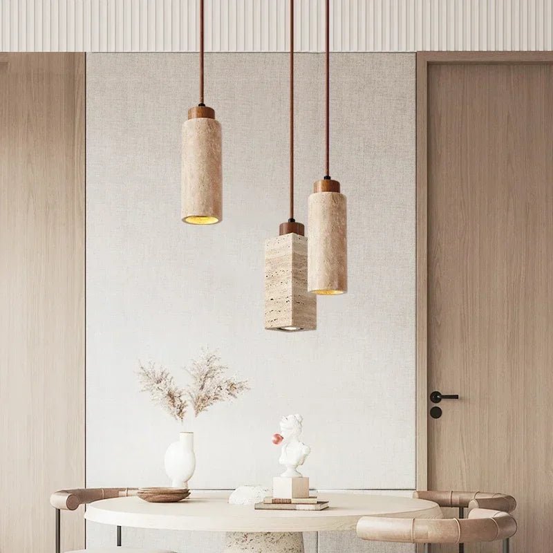 Závesná lampa z prírodného kameňa – elegancia a autenticita 