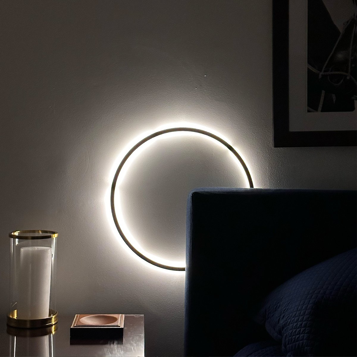 Wandlamp Halo – Elegantie en Moderniteit 