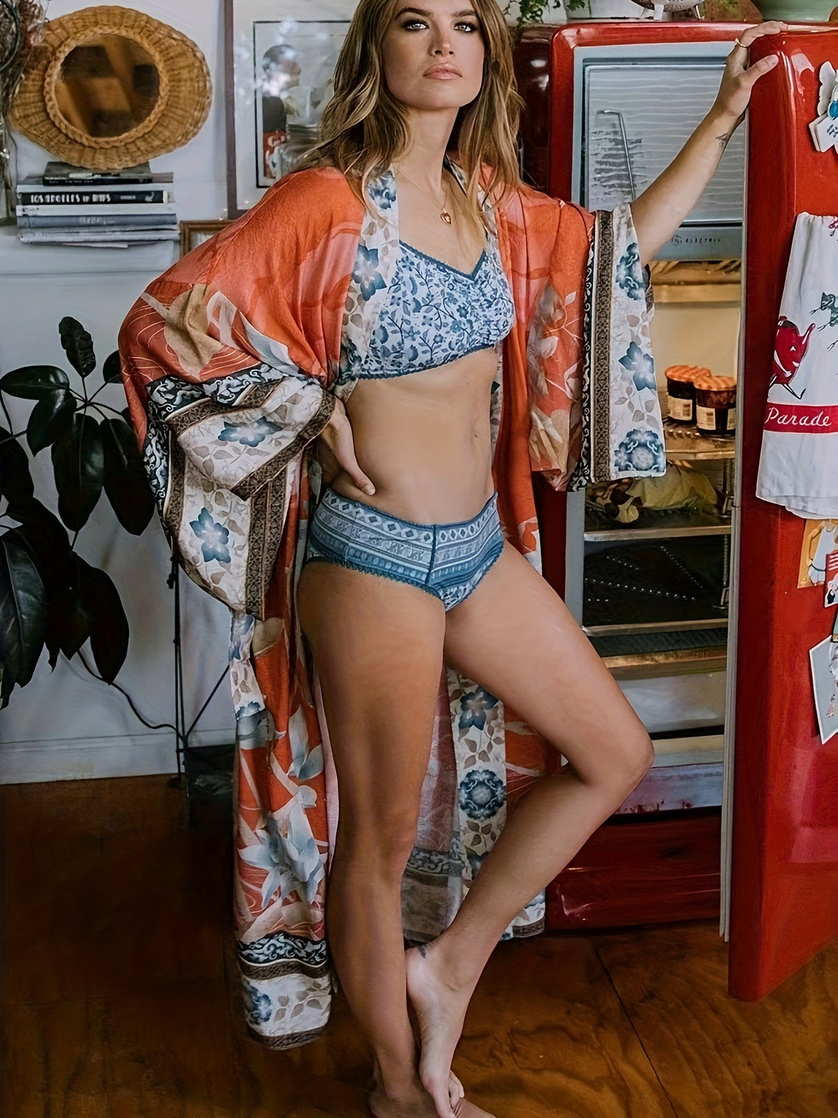 Leïla | Naisten Kimono – Boheemi Inspiraatio 