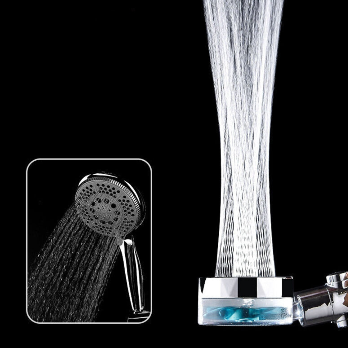 The TurboHead™ - Propeller showerhead