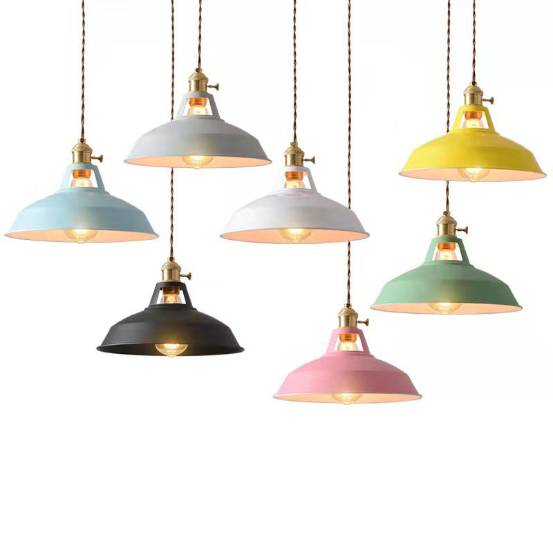 Vintage industriell pendellampe - Éclairage Décoratif