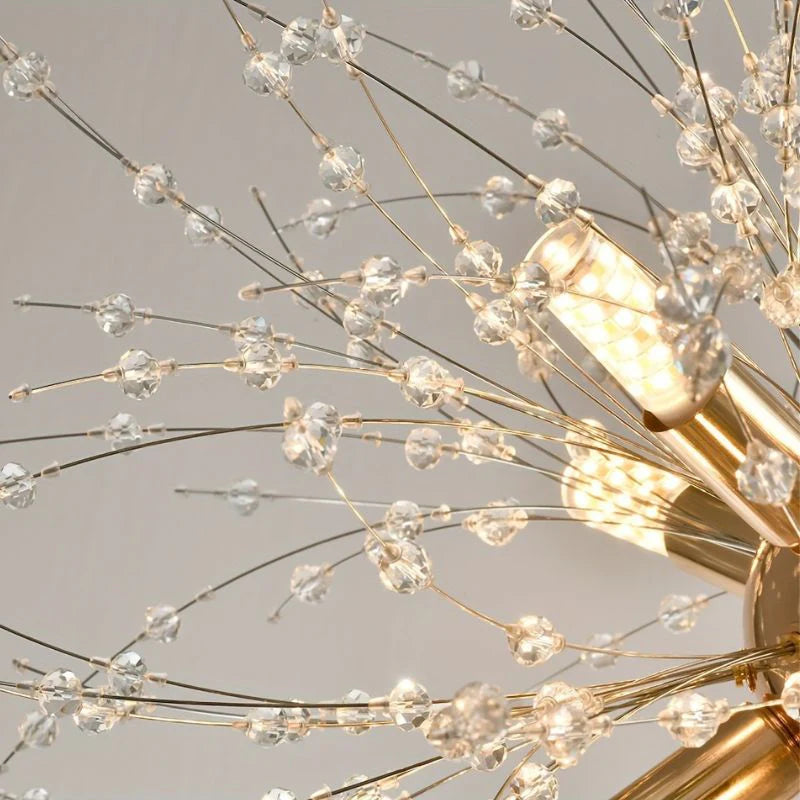 Lámpara de Cristal Colgante – Elegancia y Brillo Atemporal 