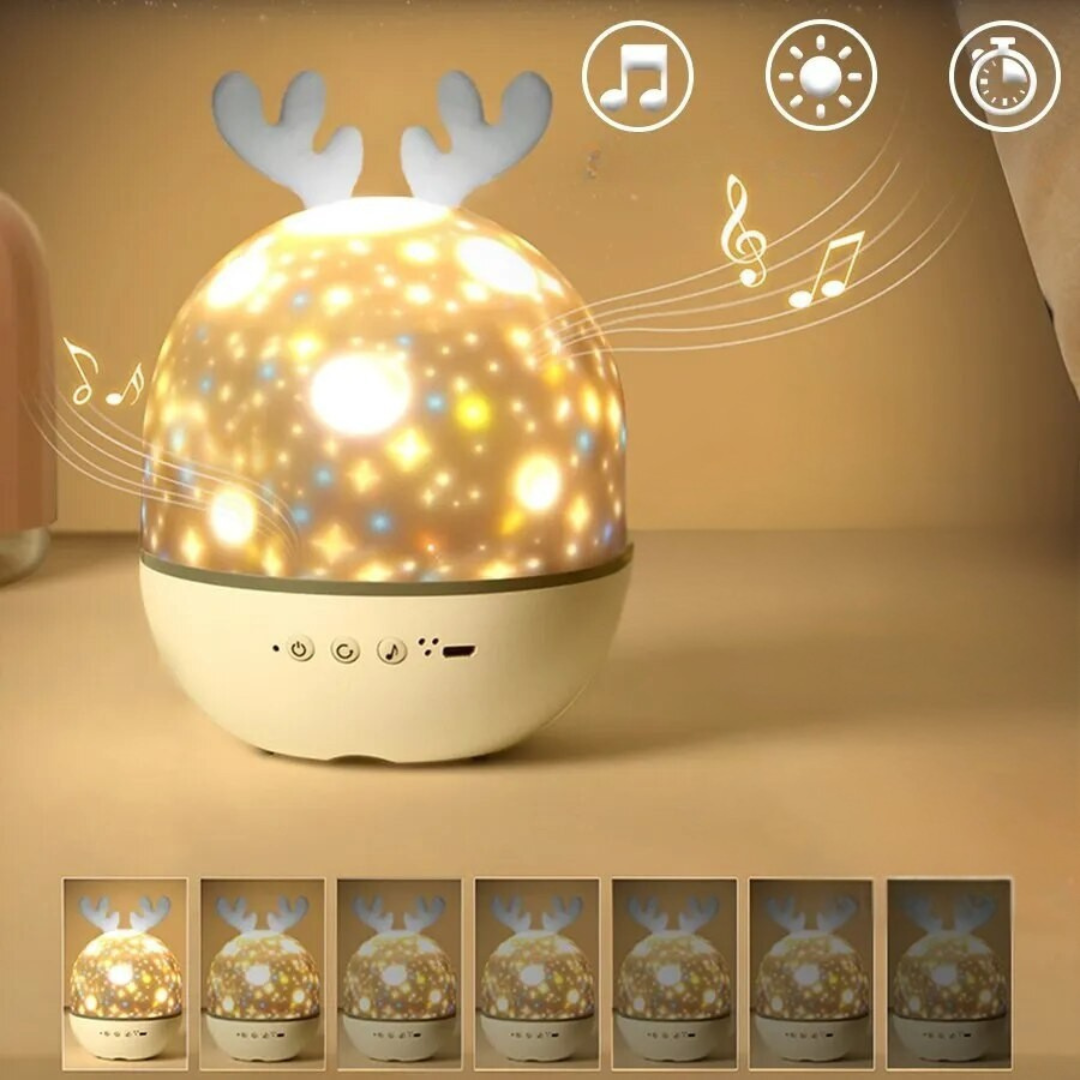 Lampada Proiettore Notturno – Illuminazione Fatata e Rilassante 