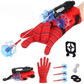 Lançador de teias interativo do Spider-Man para jogos criativos (1 Luva) 