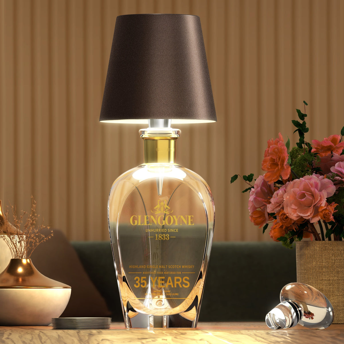 Nabíjecí LED lampa – Přeměňte své lahve na svítidla 