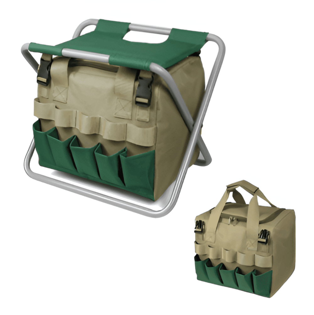 Kompakt verktygssats för trädgårdsskötsel - enkelt underhåll och praktisk organisation