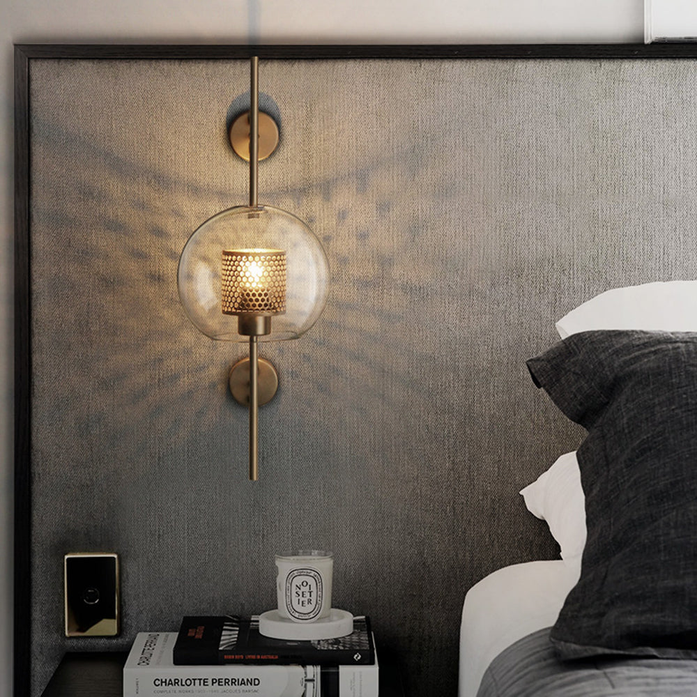 Industriell geometrisk vägglampa - Stil och modernitet