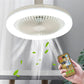 Multifunctional Ceiling Fan – Air Circulation and Integrated Lighting 