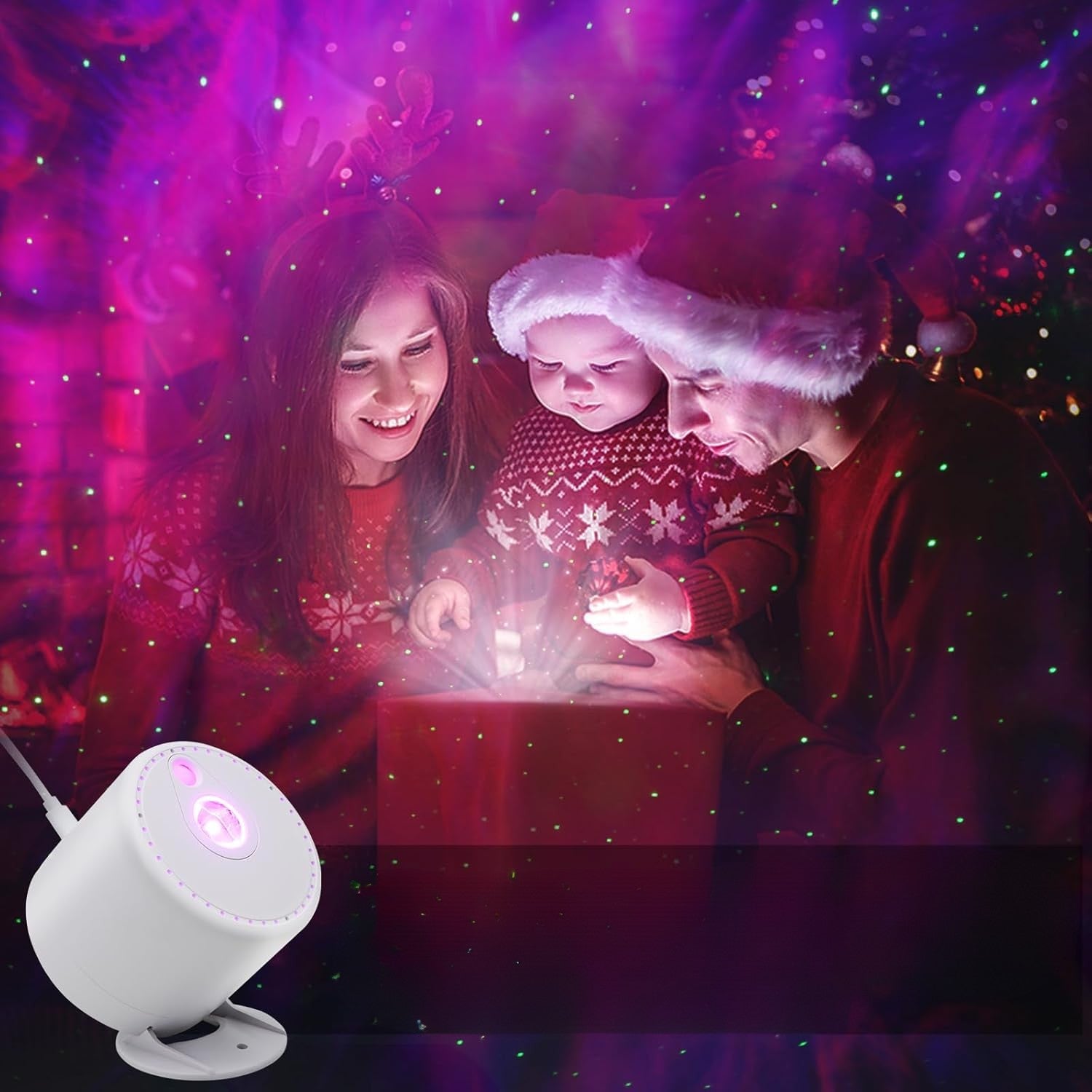 Projektor LED – Relaksująca Galaktyczna Atmosfera 