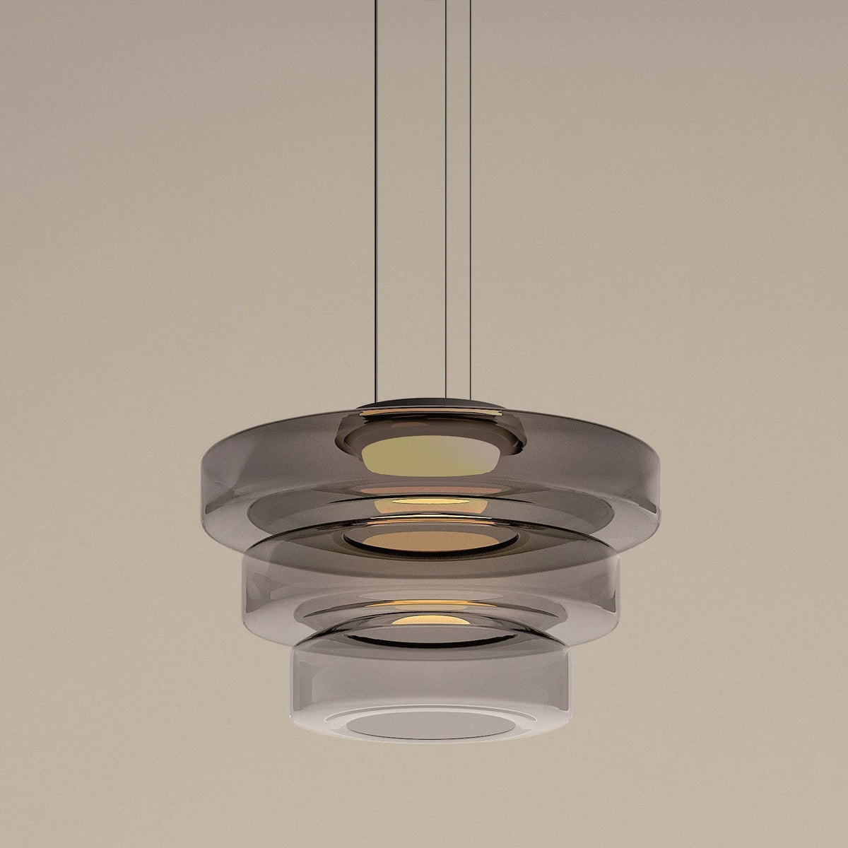 Hengelampe i glass i Bauhaus-stil - eleganse og modernitet
