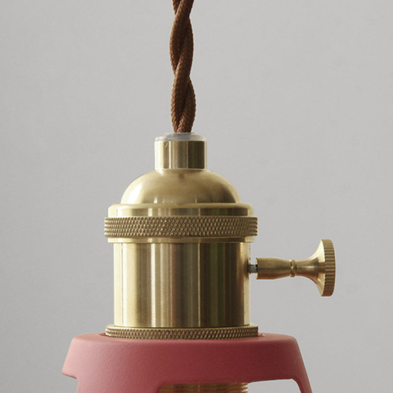Vintage industriell pendellampe - Éclairage Décoratif