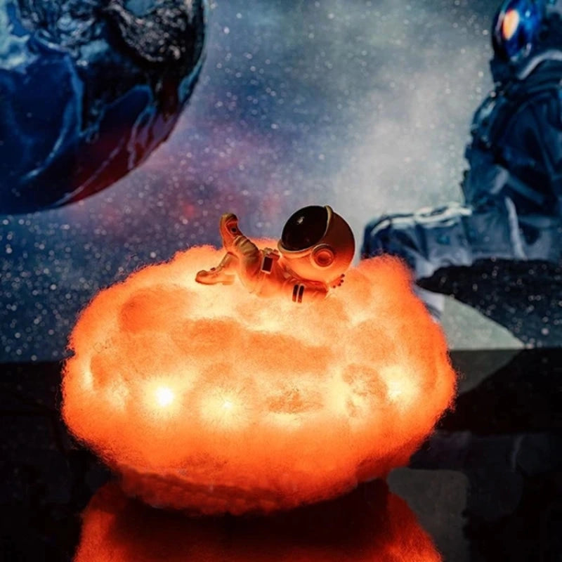 Lampă Decorativă Nor Astronaut – Evadare Luminoasă și Magică 
