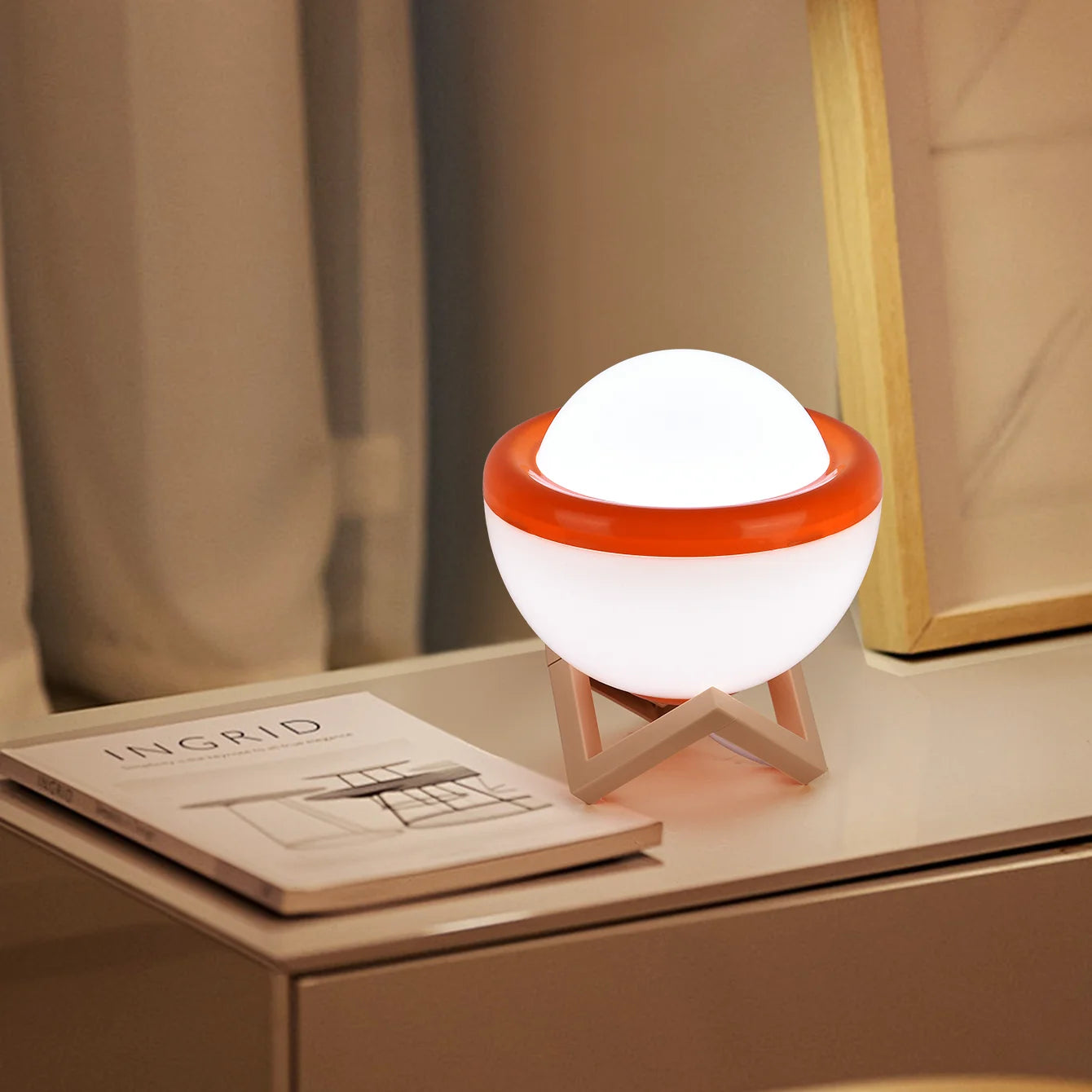 Lampe De Chevet Style Classique – Élégance Et Douceur Lumineuse
