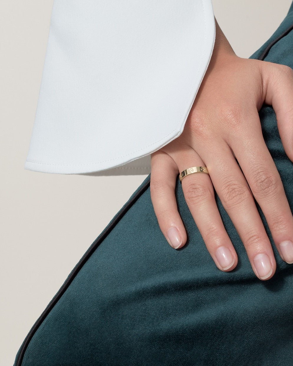 Unisex Justerbar Ring – Minimalistisk Elegance Og Skræddersyet Komfort 