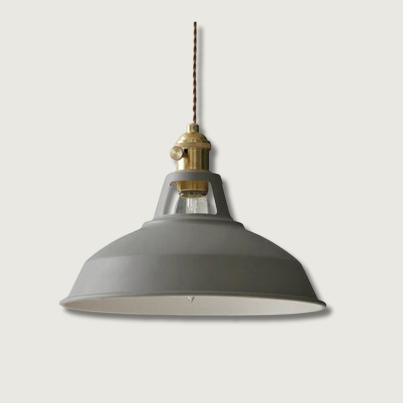 Vintage industriell pendellampe - Éclairage Décoratif