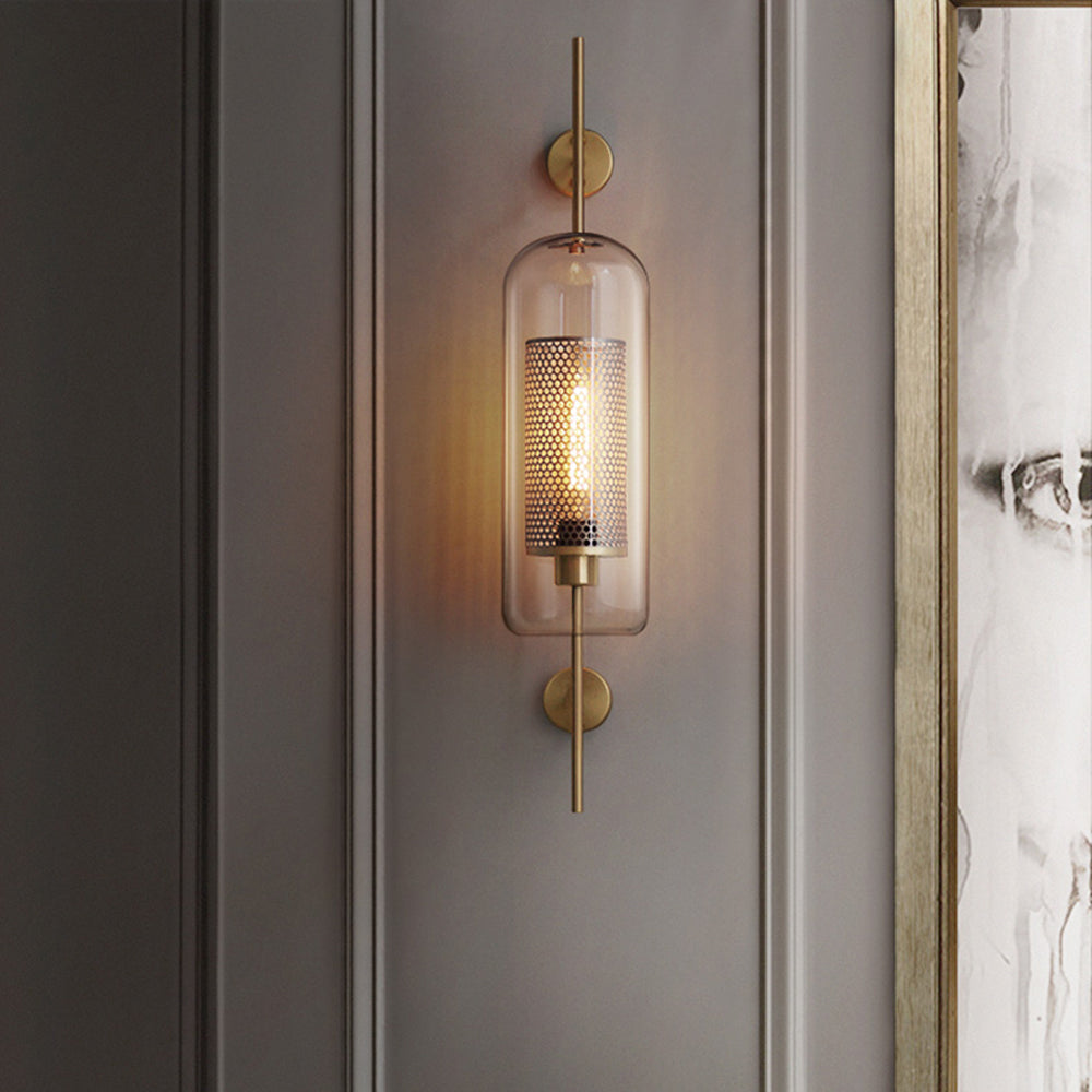 Industriell geometrisk vägglampa - Stil och modernitet