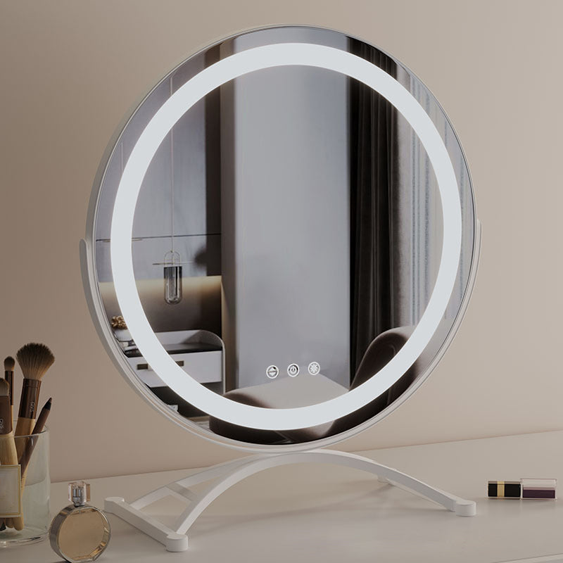 Dotykowe lusterko do makijażu LED — nowoczesny design i łatwa obsługa 