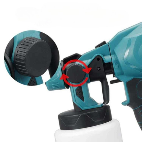 Pistola de Pintura Sem Fio – Aplicação Fácil e Resultado Profissional 