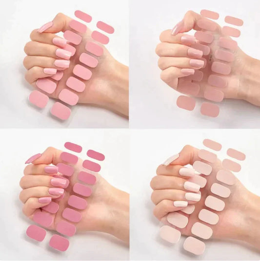 Ensemble d'ongles autocollants